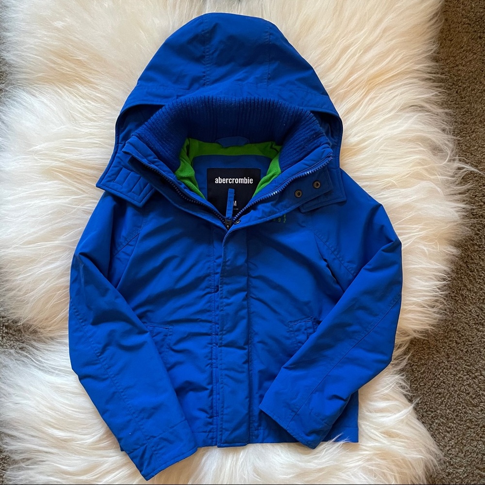 Abercrombie KIDS Boys Windbreaker Jacket sz MED